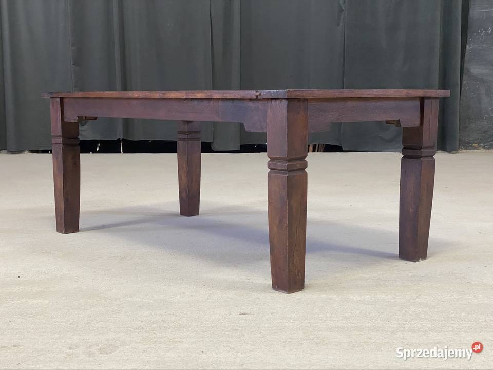 Ława drewniana w stylu kolonialnym zachodniopomorskie Budno