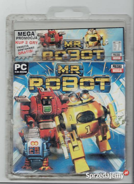 MR ROBOT PC CDROM GRA AKCJI POLSKA WERSJA MEGA Warszawa sprzedam