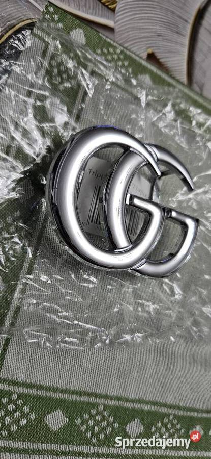 Klamra Gucci piękna do paska srebrny połysk Konstancin-Jeziorna sprzedam