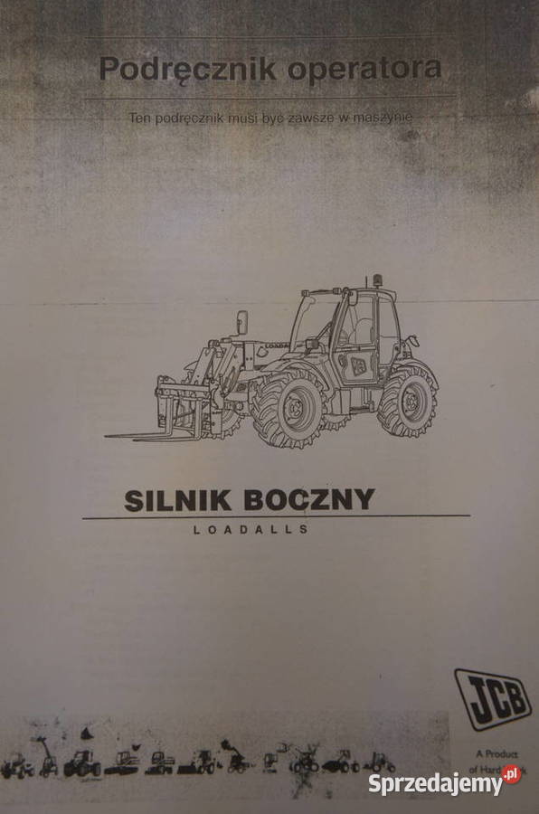 Instrukcja DTR JCB 53170 JCB 533105 JCB 53595 świętokrzyskie Kielce