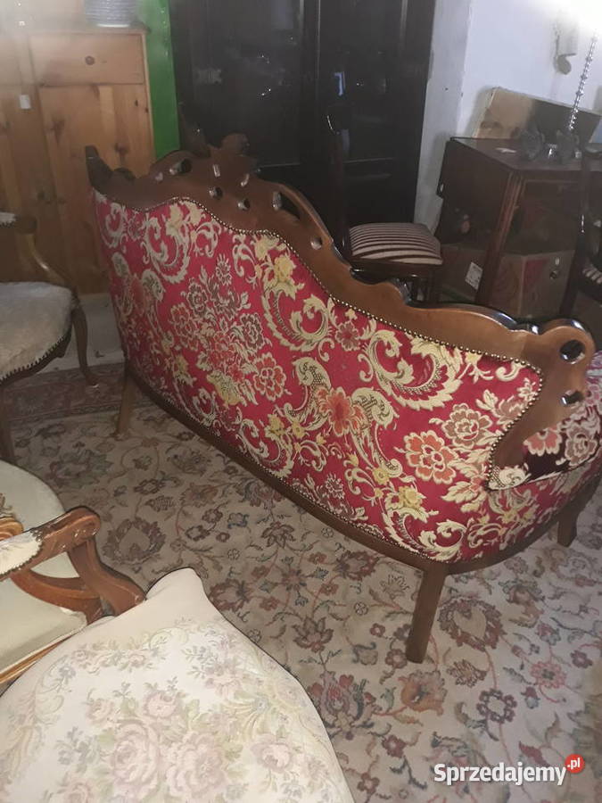 Sofa ludwikowska kanapa barokowa lubelskie Tarnogród sprzedam