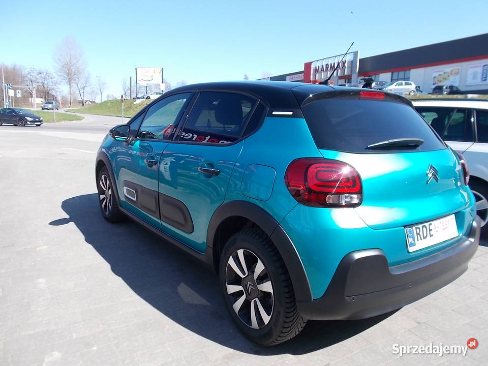 CITROEN C3 12 benzyna Automatsalon Polska niebieski