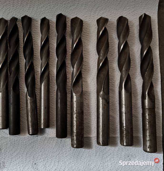 Wiertła HSS dawnej produkcji 20 175 17 165 155