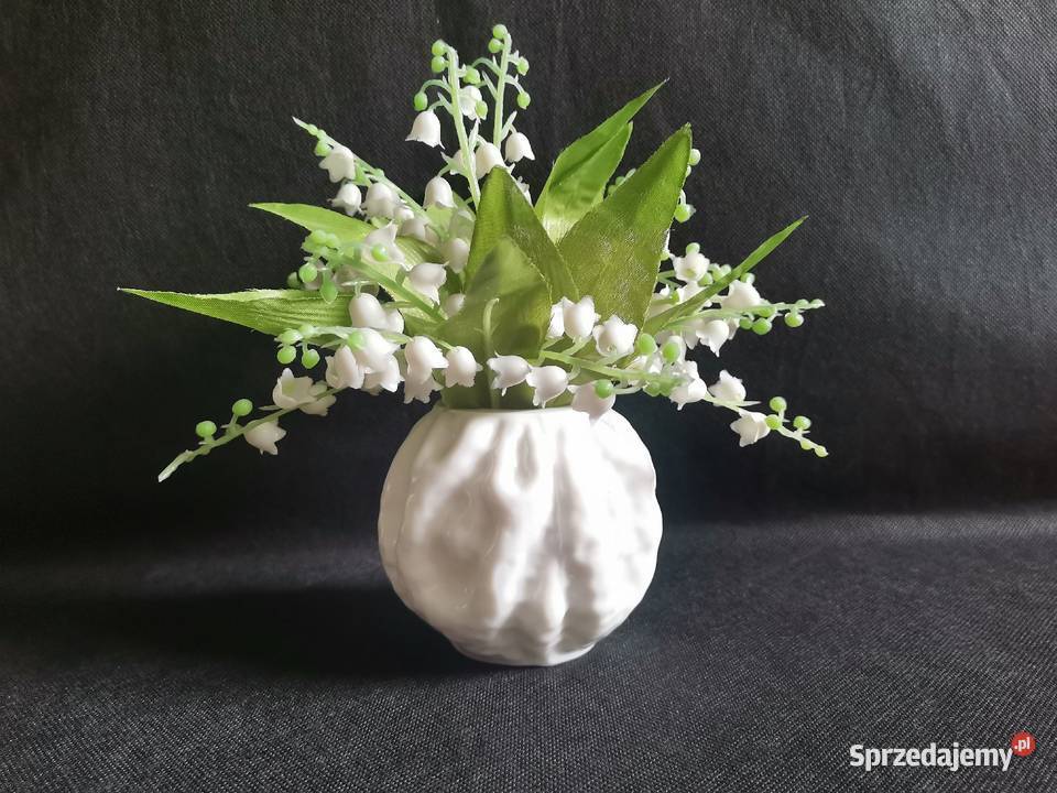 Stary mały wazon Ingrid Glass Niemcy 1970