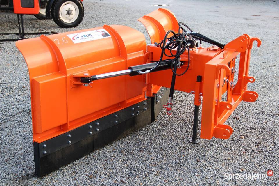Pług śnieżny składany kat II Metal Technik pługi Rogóźno