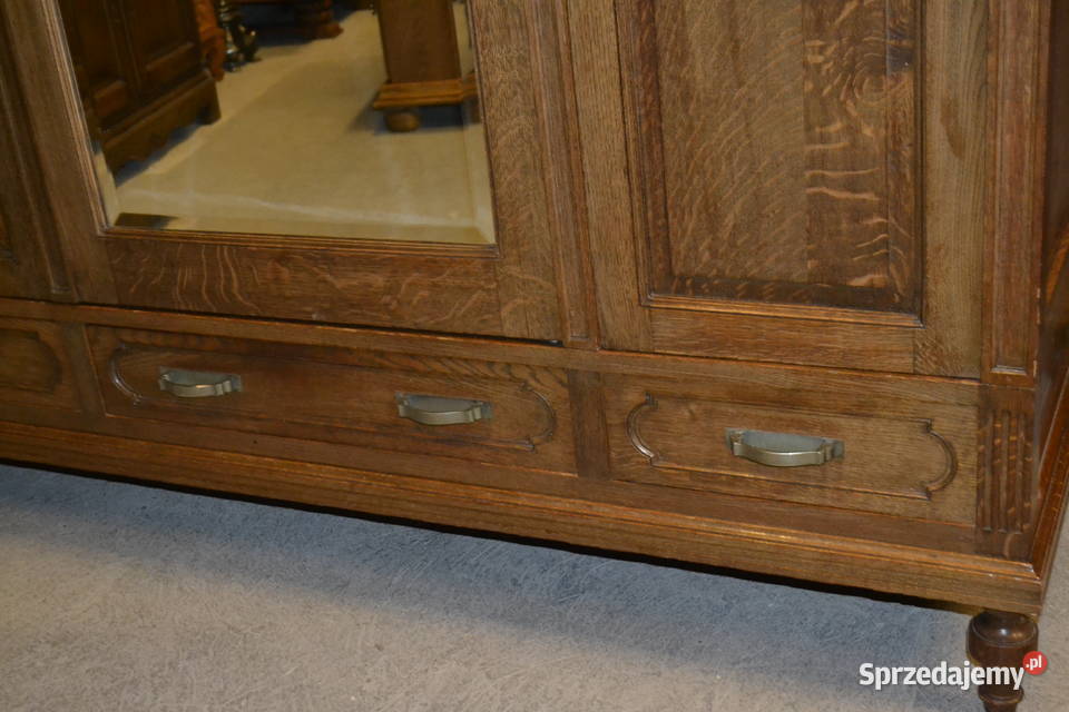 szafa artdeco 1930 dąb Antyki, Sztuka, Kolekcje sprzedam