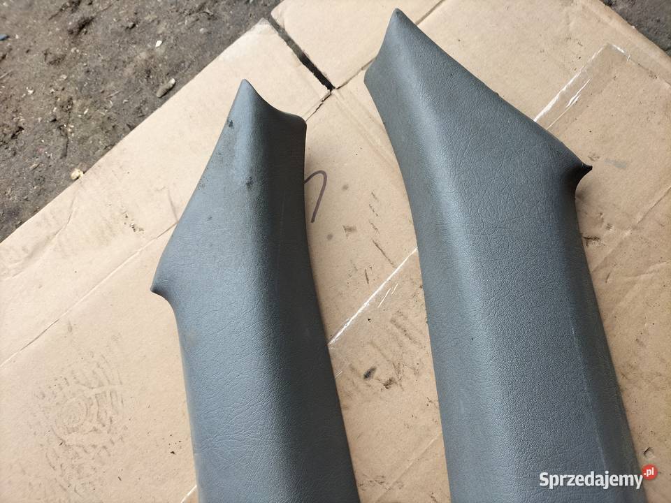 NAKŁADKI NA SŁUPKI TYŁ TYLNE AUDI 80 90 B3 B4 Kamień-Kolonia