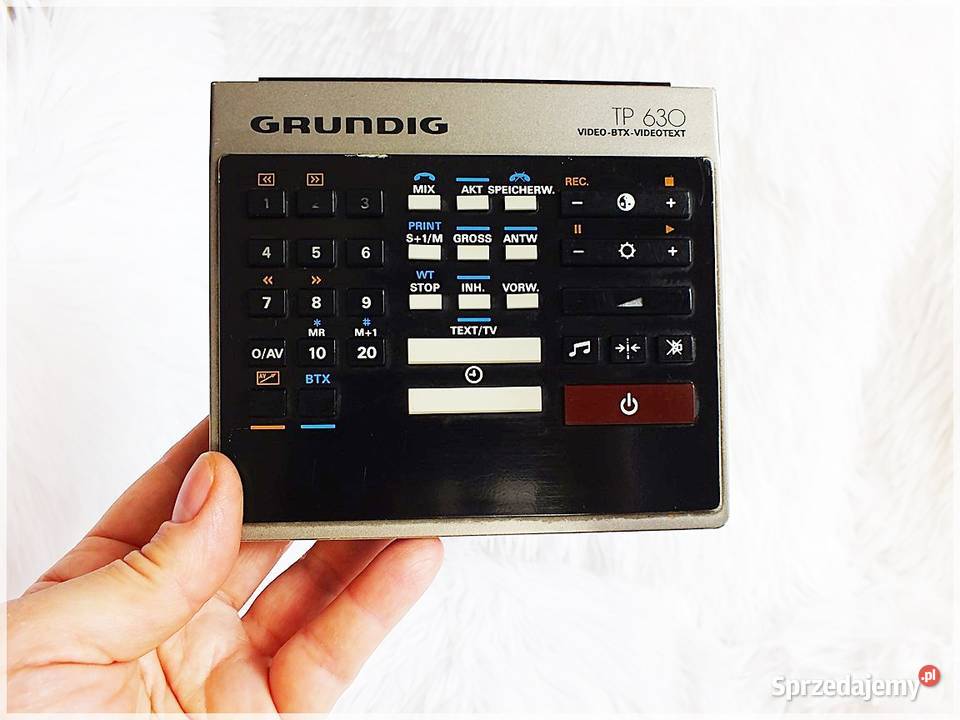 Pilot kwadratowy GRUNDIG TP 630 na podczerwień Piloty Żary