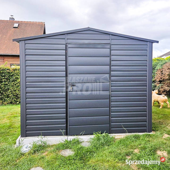 Schowek Domek ogrodowy 3x3m drzwi antracyt dach Kalisz sprzedam