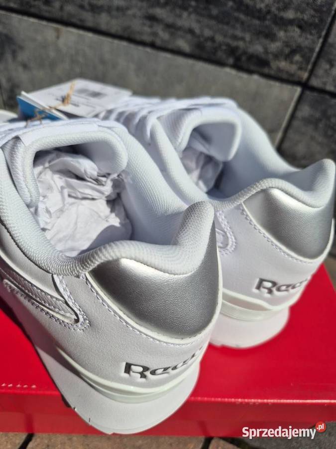 Nowe Buty Reebok Glide Klasyczna Biel Rozmiar 41 Reebok Brzezna