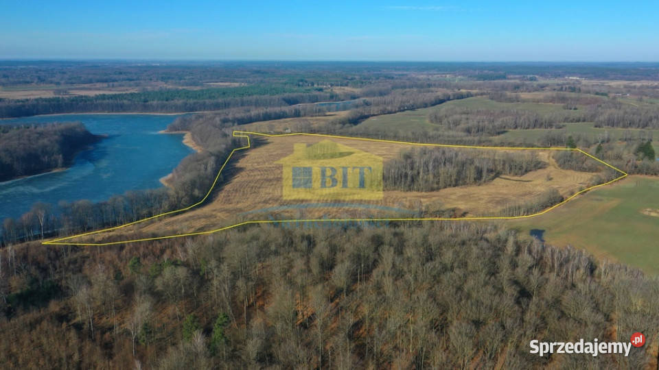Działka 20ha z dostępem do Jeziora Kaleńskiego zachodniopomorskie Żelisławie sprzedam