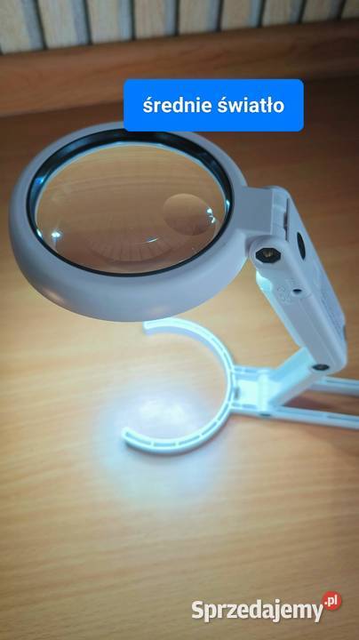 Lupa 8X LED BAT USB LUPKA Zawory