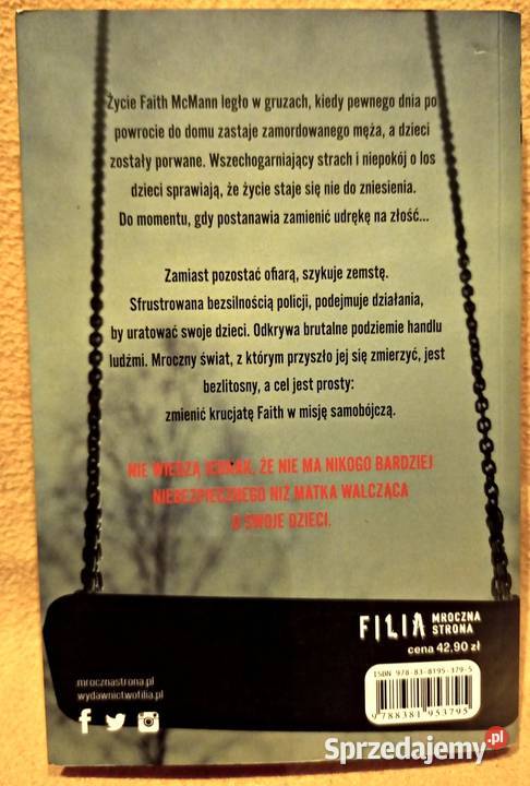Książka Gniew matki TR Ragan Proza i poezja mazowieckie Warszawa