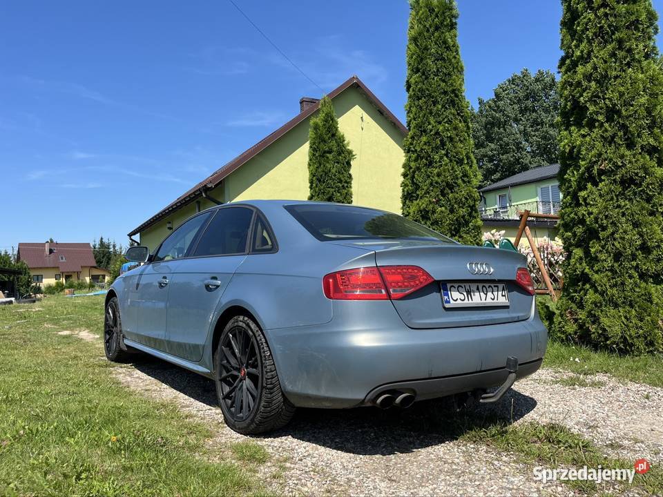 Audi A4B8 20TFSI usunięciu wady olejowej kupiony w Polsce kujawsko-pomorskie Świecie