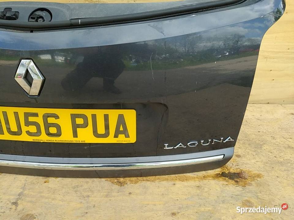 RENAULT LAGUNA II KOMBI KLAPA TYŁ Klapy bagażnika Zbierkowo