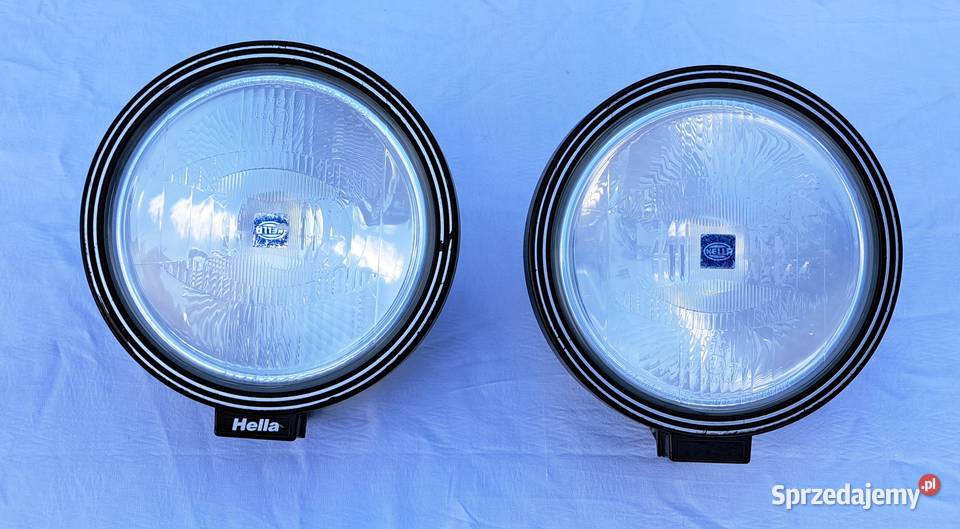 2X HALOGEN REFLEKTOR DALEKOSIĘŻNY HELLA RALLYE