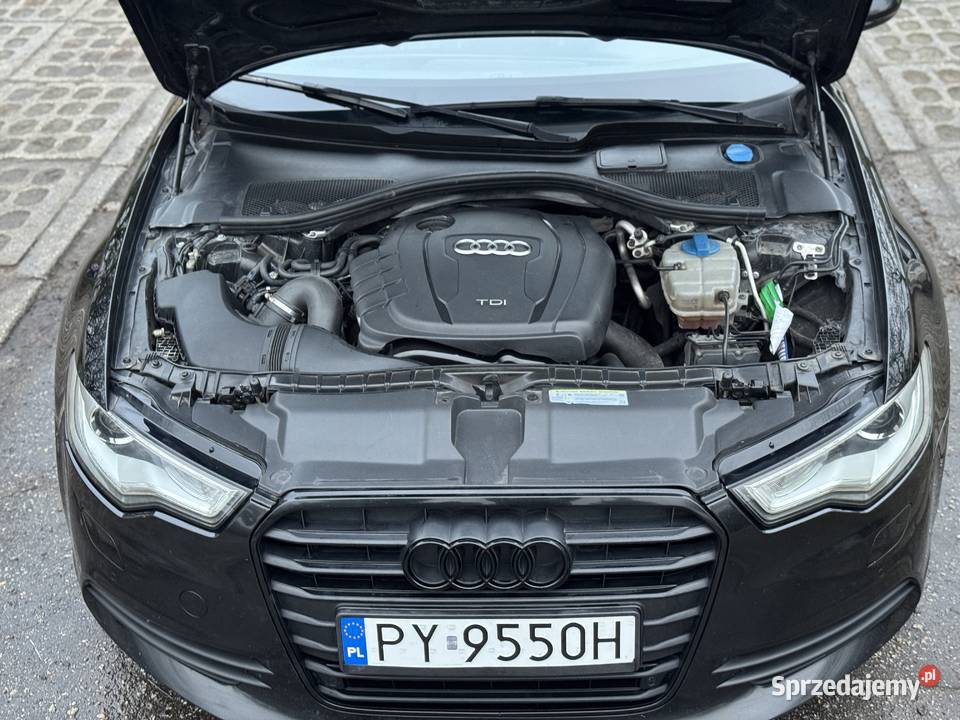 AUDI A6 C7 BLACK automat panorama Poznań