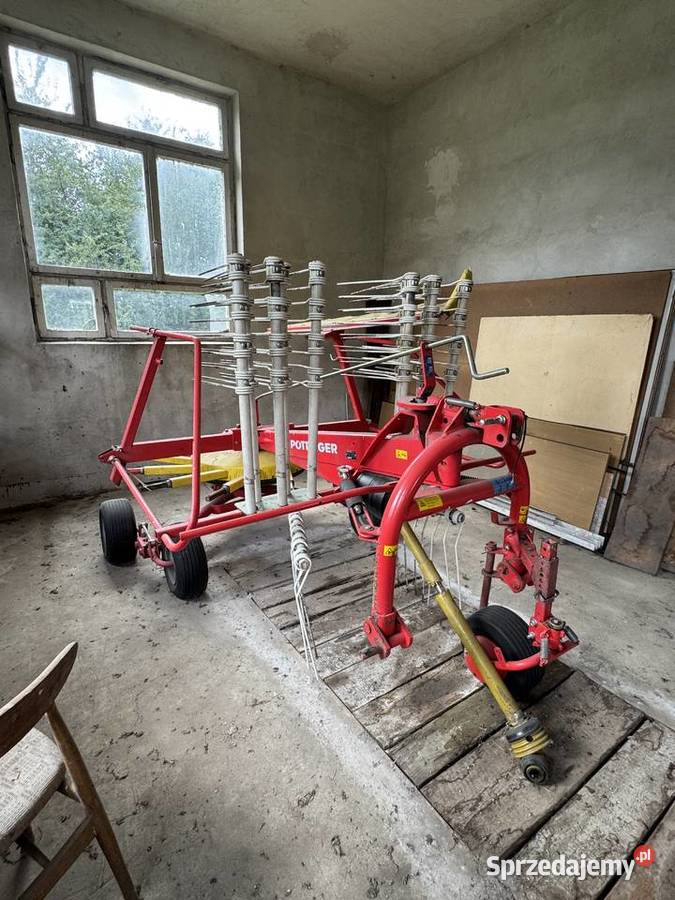 Zgrabiarka Pttinger Eurotop 421 N 2009 r Zgrabiarki i przetrząsacze Białystok