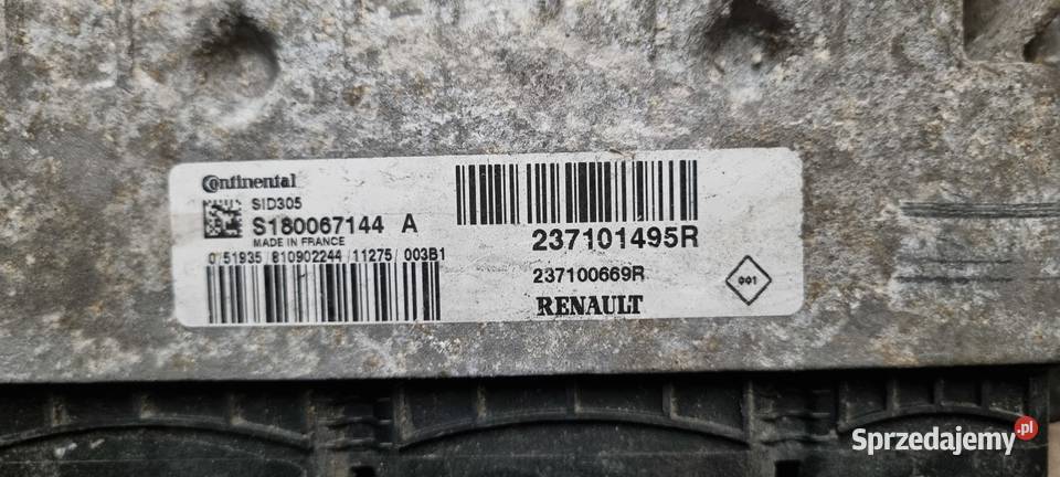 Komputer sterownik silnika 15 dCi 110 SID305 Łask