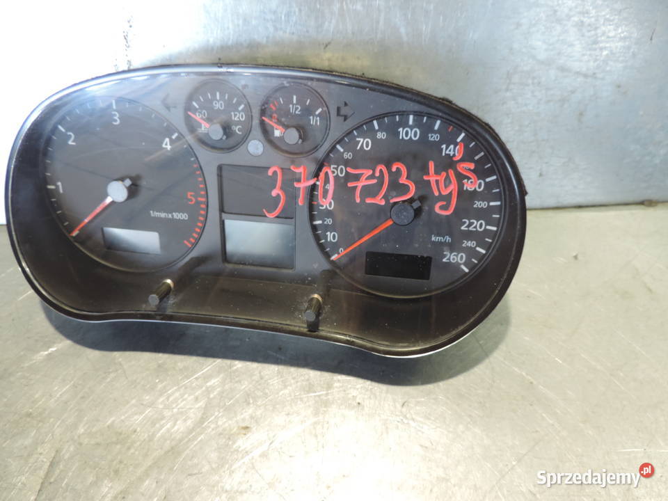 LICZNIK ZEGARY AUDI A3 8L 19 TDI 8L0920900K Nowy Sącz sprzedam