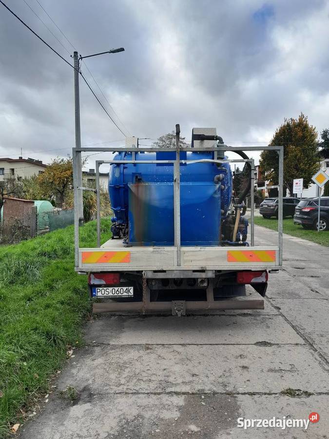 Samochód auto pojazd asenizacyjny Man TGL 8210 Ostrów Wielkopolski sprzedam