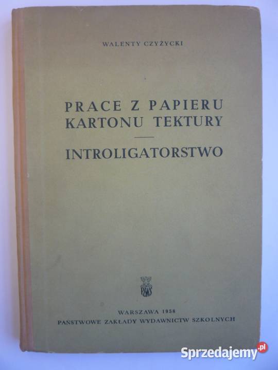 Prace z papieru kartonu tektury introligatorstwo Szczecin
