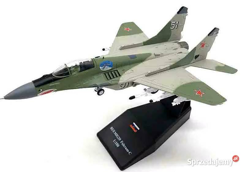 Model MIG29 w skali 1100 Milanówek