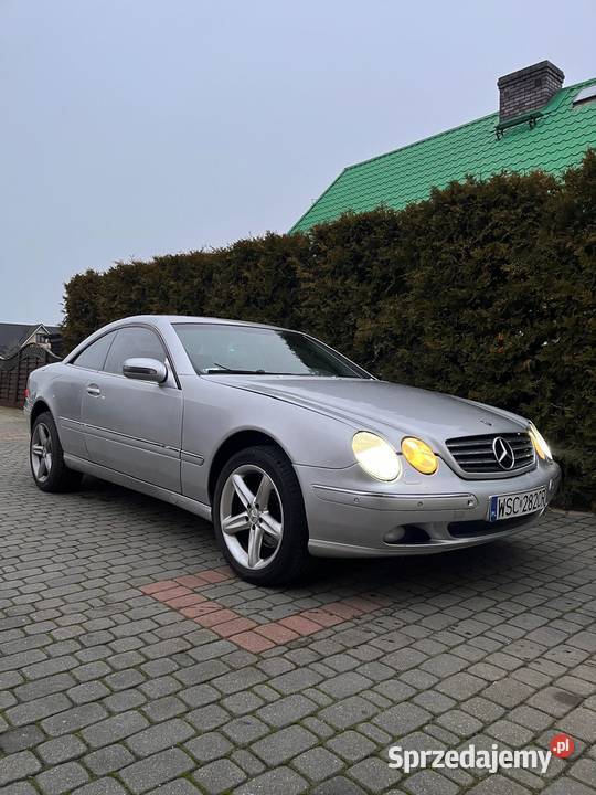 Mercedes Benz CL500 V8 lpg 19 benzyna+LPG Hajnówka