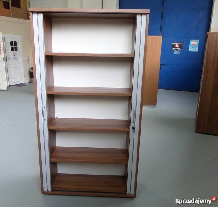 Szafa z półkami zamykana roletą 100x43x184 Warszawa