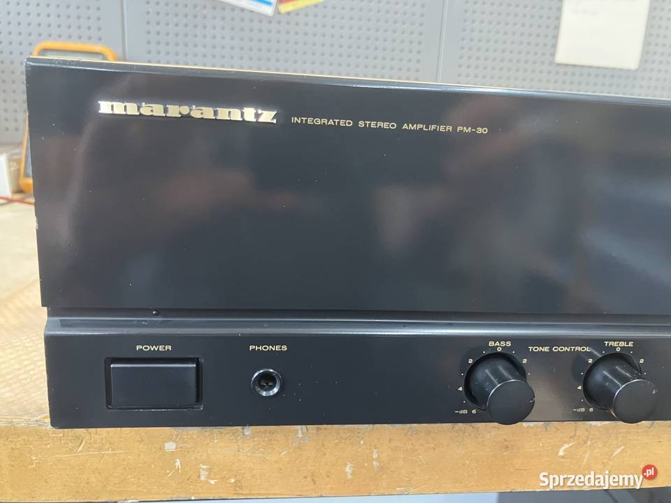 Wzmacniacz MARANTZ PM30 przeglądzie Audio Przyjaźń