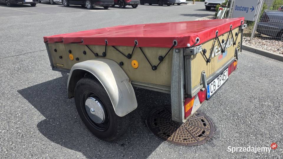 Przyczepka samochodowa Dmc 600 Westfalia Na Bydgoszcz sprzedam