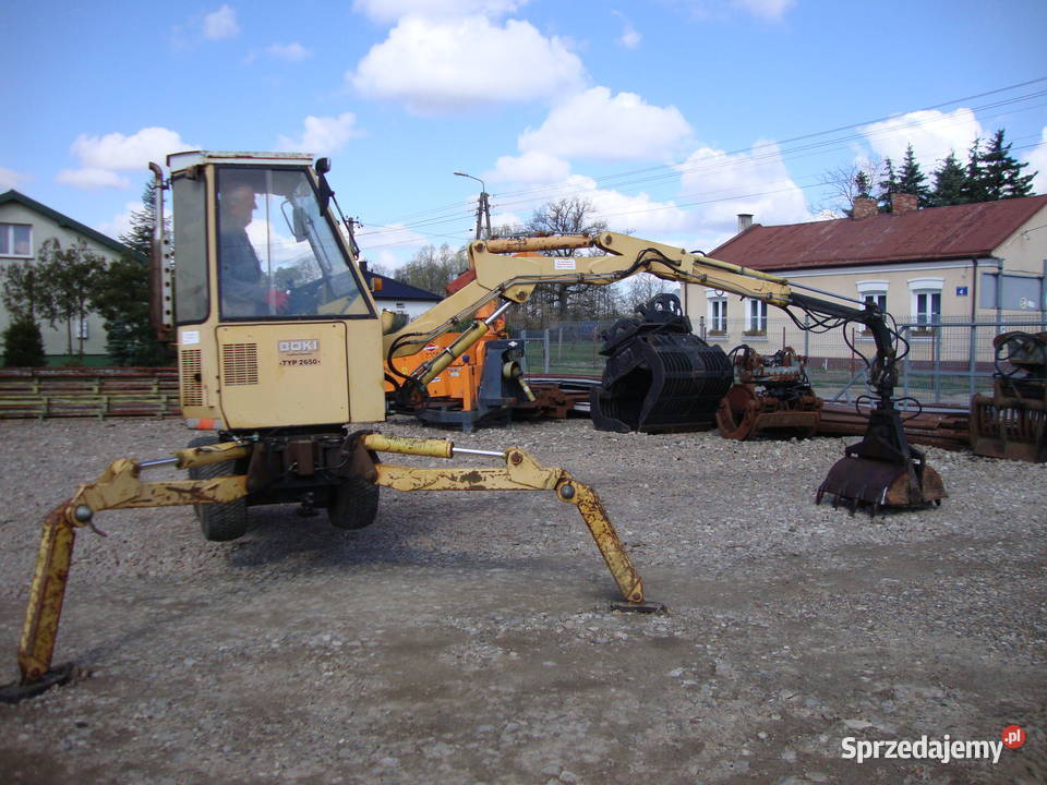BOKI 2650 koparka mini koparka kołowa Czaplinek