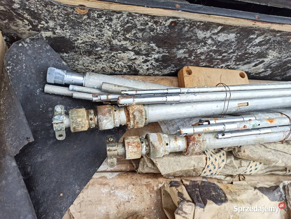 Maszt antena wojskowa ok 7m Militaria Skierniewice
