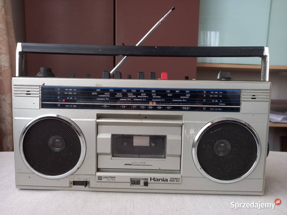 Radiomagnetofon Unitra Hania RMS 401 Stereo lubelskie Tomaszów Lubelski sprzedam