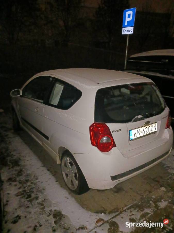 Chevrolet Aveo 14Mazowieckie WarszawaOpony Warszawa