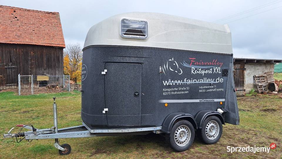 Przczepa do przewozu koni Białośliwie