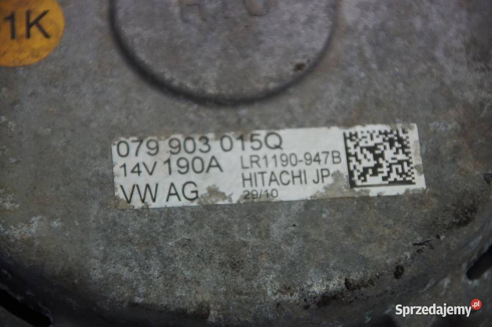 ALTERNATOR AUDI A8 D4 07990315Q Lipno