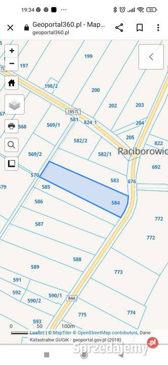 Działka budowlana Grunty i działki Raciborowice