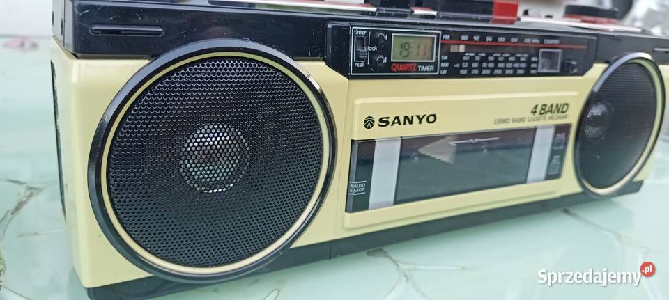 Mini Ghettoblaster Sanyo MS350 le Sędziszów sprzedam