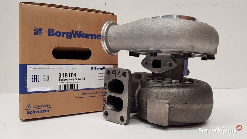 Nowa turbosprężarka firmy SCHWITZER 318666 Siedlce