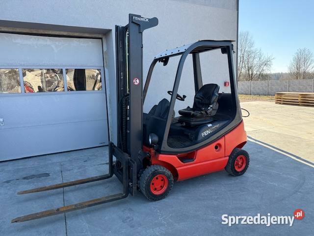 Wózek widłowy LINDE H16T duplex wolny skok 391