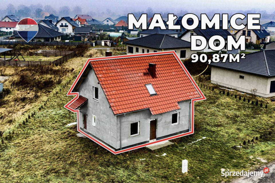 Dom wolnostojący w stanie deweloperskim