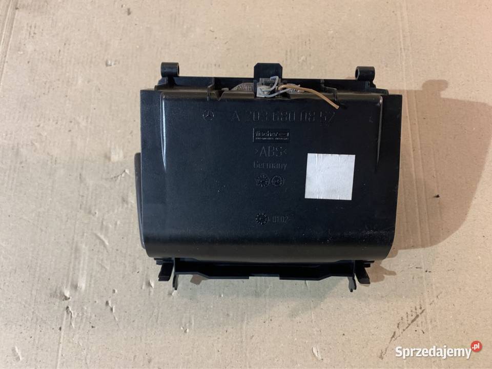 Schowek popielniczka A2036800852 mercedes c w203 Schowki, półki Szczecin