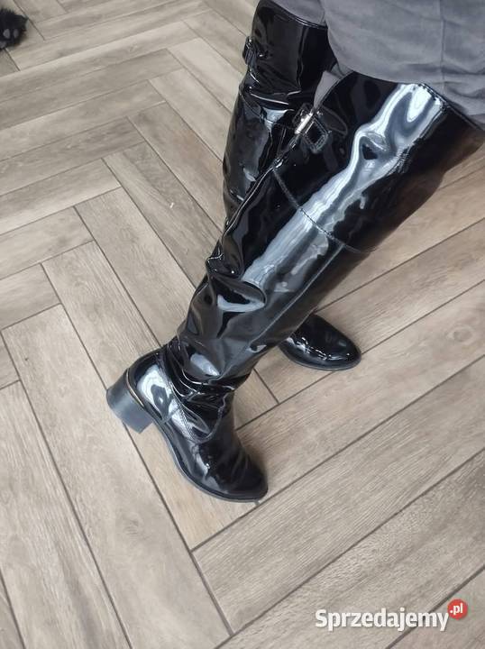 Venezia made in italy maxi wysokie kozaki z Gliwice sprzedam