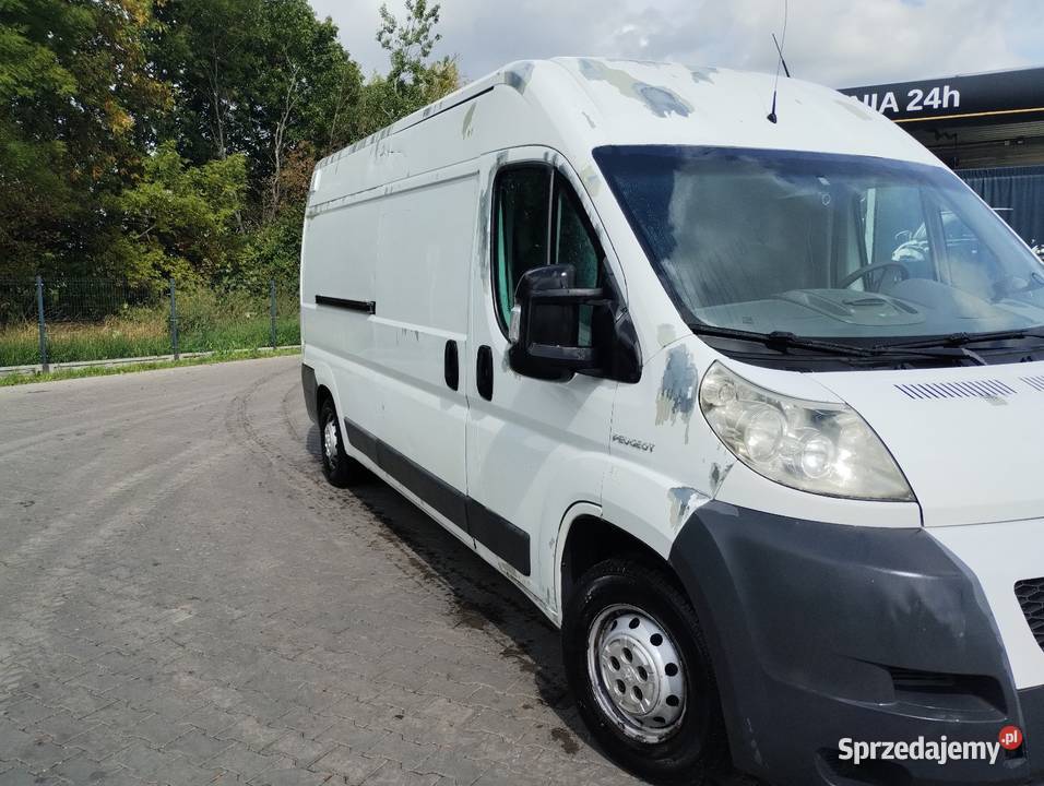 Peugeot Boxer 22 HDi 120HP L3H2 2007r wielofunkcyjna kierownica Bielsk Podlaski