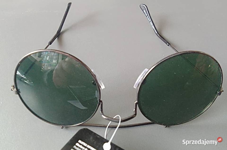 Okulary przeciwsłoneczne OXON okrągłe Lenonki Moda i Styl Rewal sprzedam