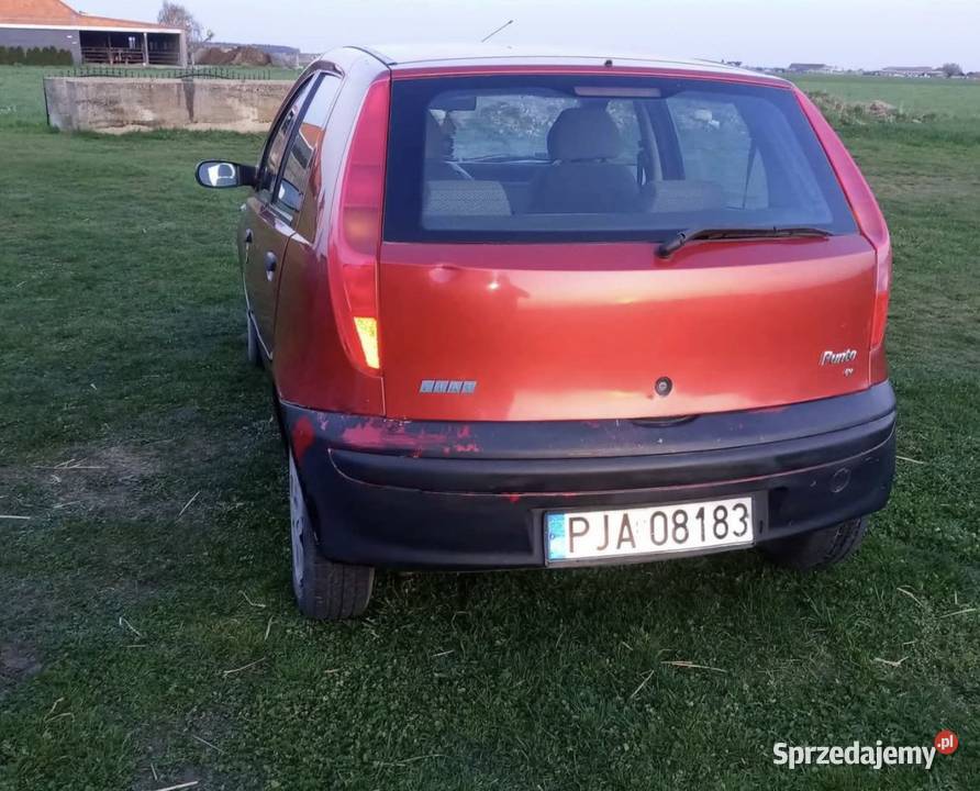 Fiat Punto 2 12 16V Benzyna Aktualne Opłaty manualna Jarocin