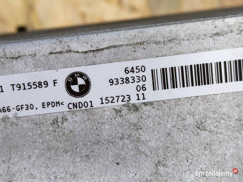 Osuszacz Skraplacz Klimatyzacji BMW 1 F20 F21 3 Pleszew