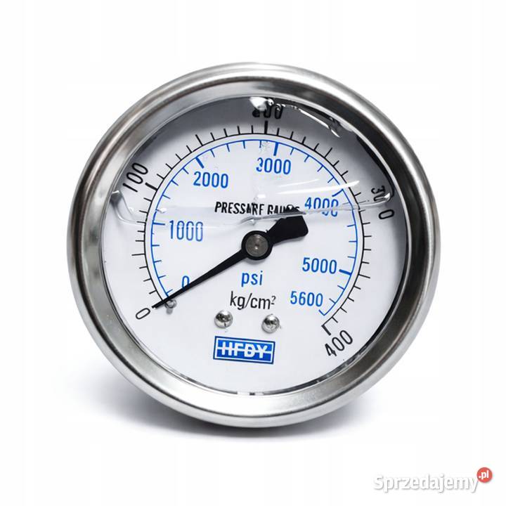 Manometr Surge Gauge Pro 400 5600 PSI Gwint 14 Ludźmierz
