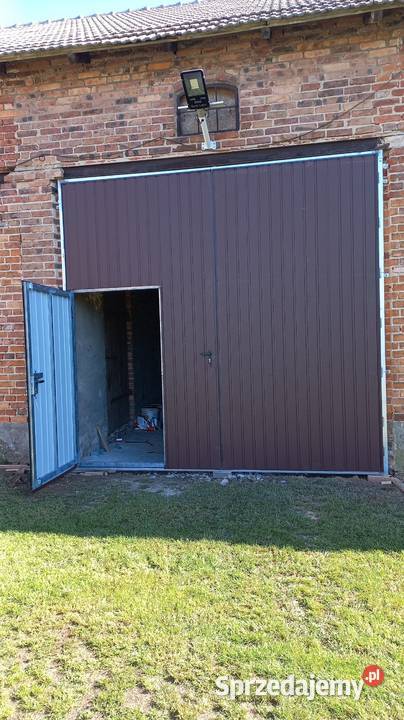 Brama garażowa dwuskrzydłowa pod wymiar Pruszków sprzedam